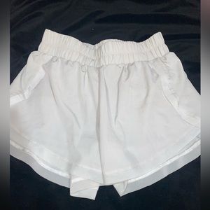 White Lululemon Shorts